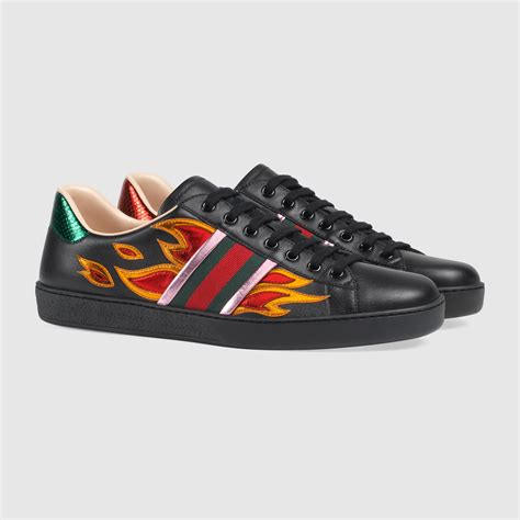 Gucci flame ace sneaker 